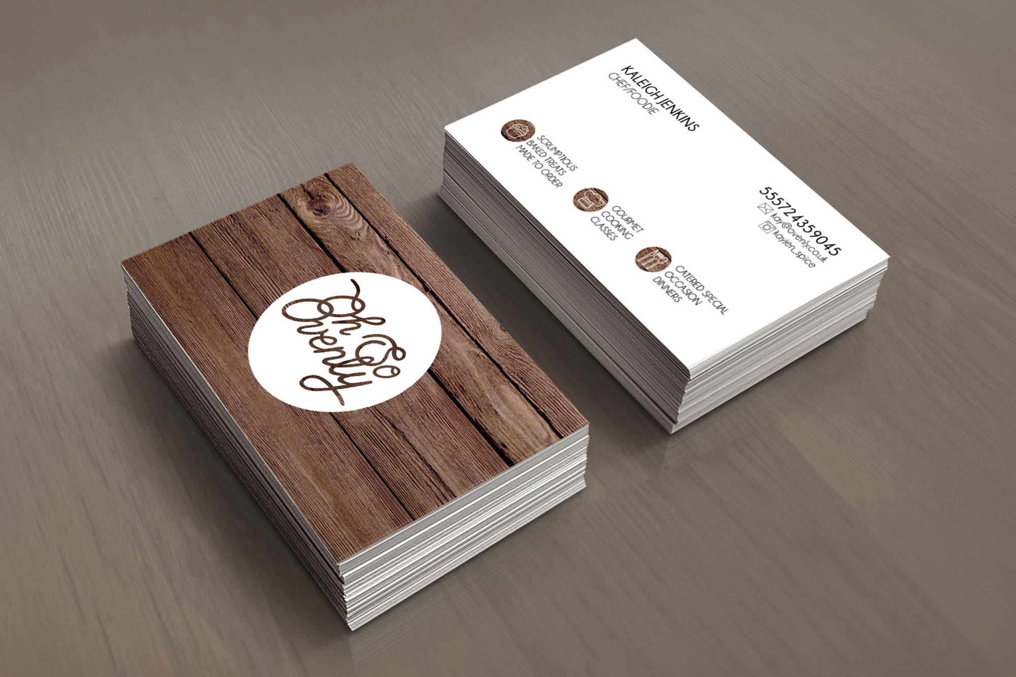 Baking Business Cards